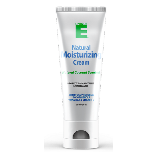 UNIQUE E Natural Moisturizing Cream Coconut 2 fl oz
