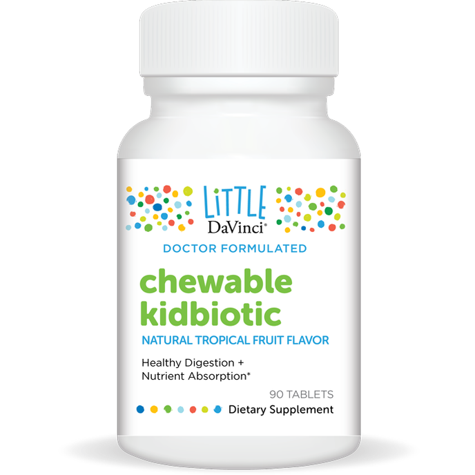 Chewable Kidbiotic Tropical Fruit 90 Tablets