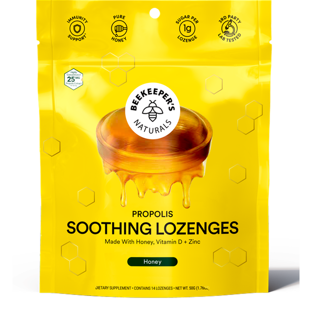 Propolis Soothing Lozenges Honey 14 Drops