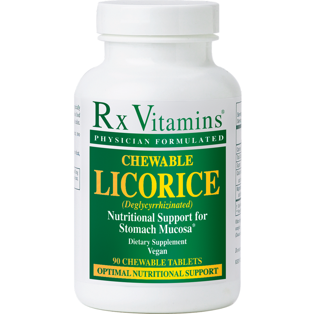 Chewable Licorice 90 Chewable Tablets