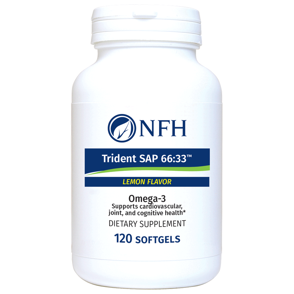 Trident SAP 66:33 Lemon 120 Softgels