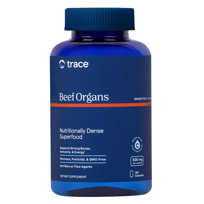Beef Organs 500 mg 180 Capsules