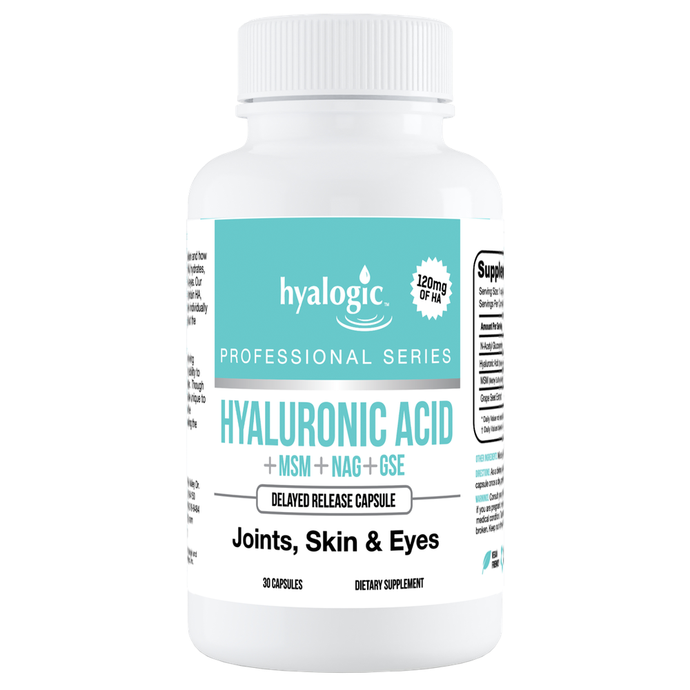 Hyaluronic Acid Joint, Skin & Eyes 30 Capsules