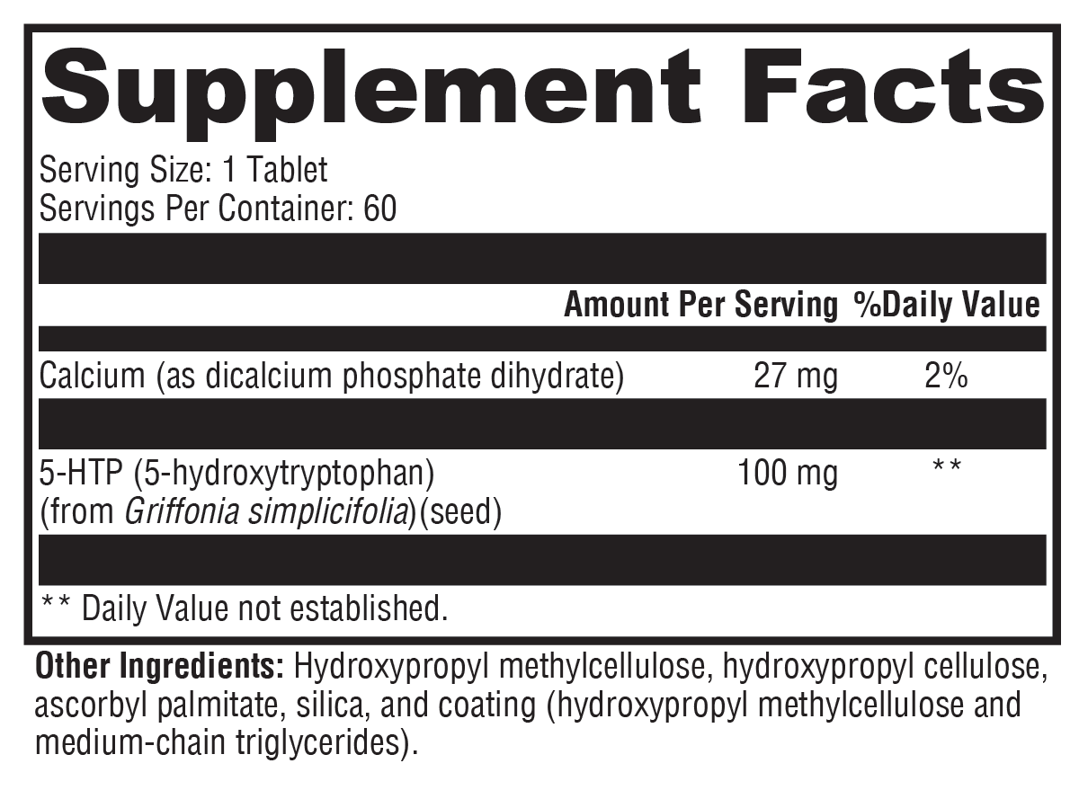 5-HTP CR 60 Tablets