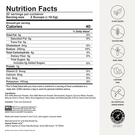 SuperBeets® Sport 20 Servings