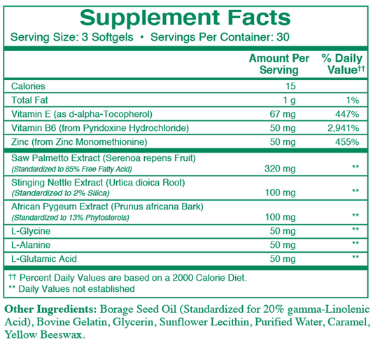 Advanced Prostate Formula 90 Softgels