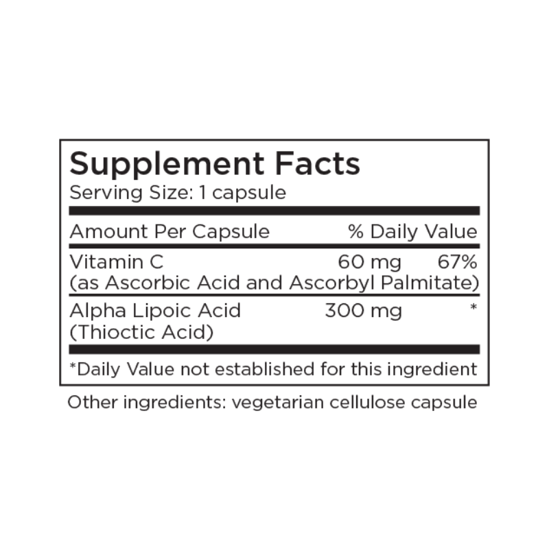 Alpha Lipoic Acid 90 Capsules