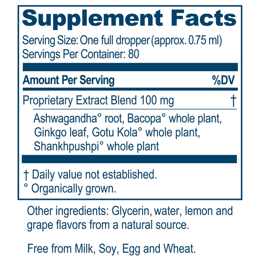 Bacopa Plus Kids Drops 2 fl oz