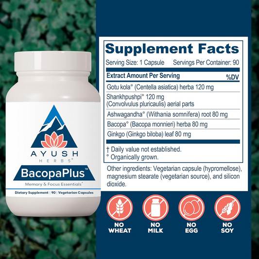 Bacopa Plus 90 Capsules