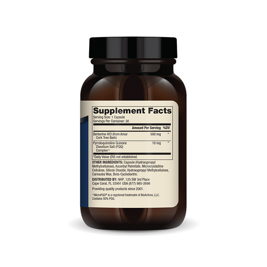 Berberine with MicroPQQ Advanced 30 Capsules