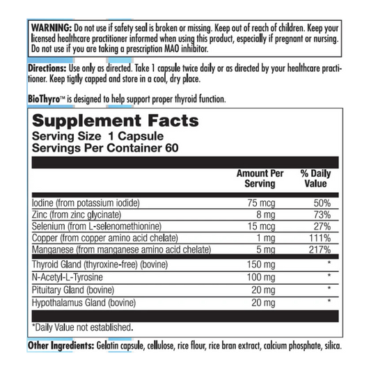 BioThyro 60 Capsule
