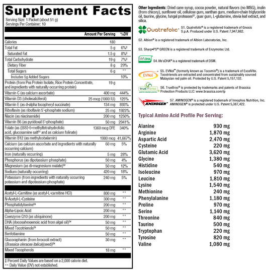 BrainSustain™ Creamy Chocolate 10 Servings