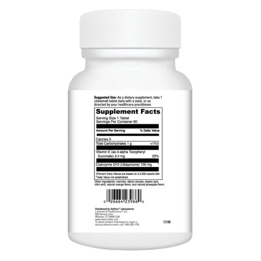 COENZYME Q10 CHEWMELT 100 mg 60 Tablets