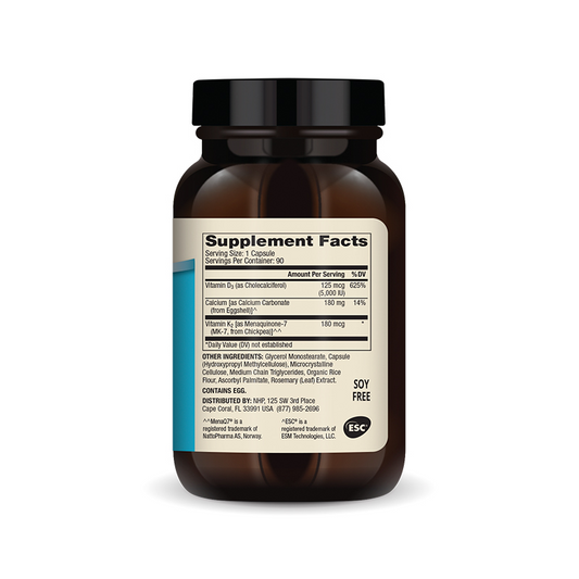 Calcium with Vitamins D3 & K2 90