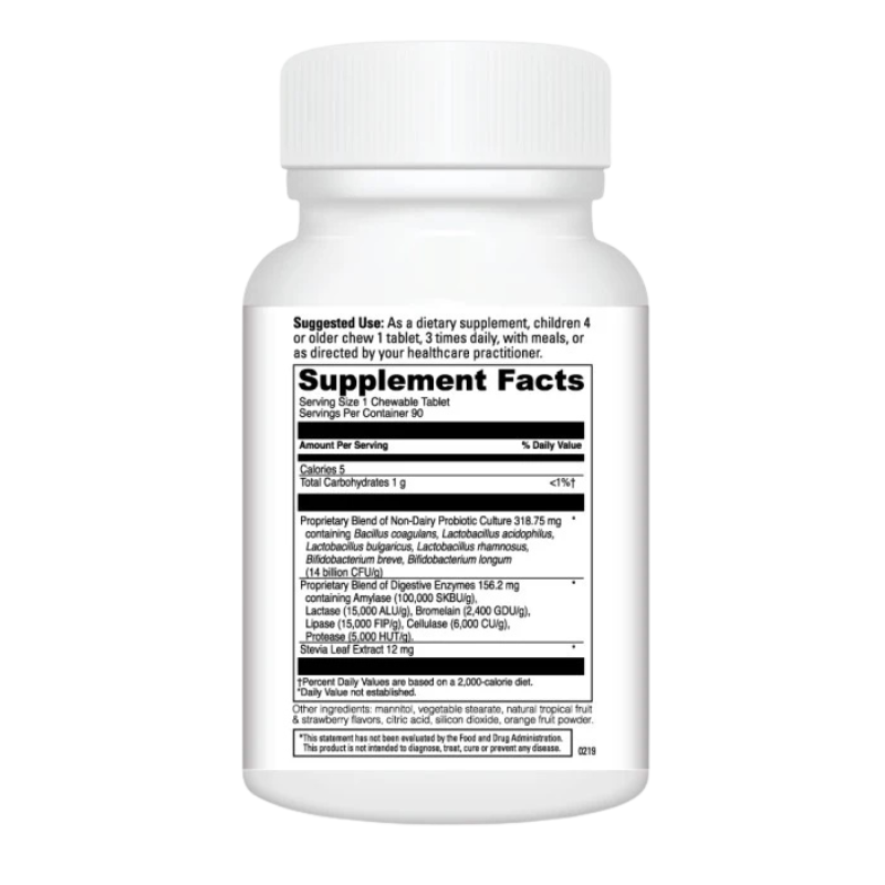 Chewable Kidbiotic Tropical Fruit 90 Tablets