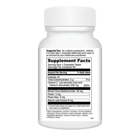 Chewable Vitamin C Cherry 90 Tablets