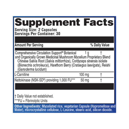 Comprehensive Circulation Support 60 Capsules