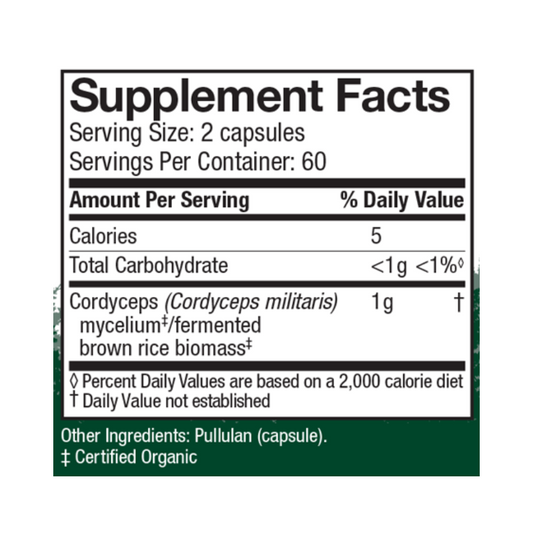 Cordyceps 120 Capsules