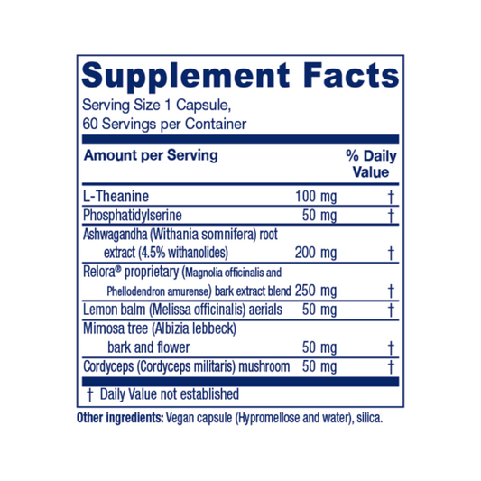 Cortisol Relief 60 Capsules