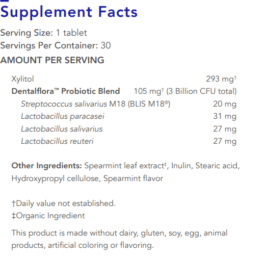 Dentalflora™ 30 Tablets