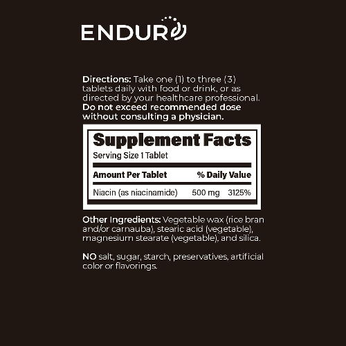 ENDUR-AMIDE SR 500 mg 90 Tablets