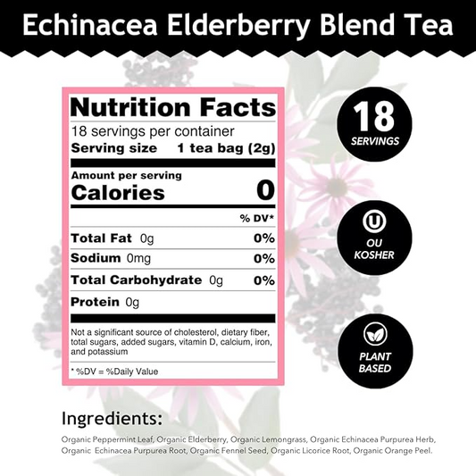 Echinacea Elderberry Blend 18 Bags