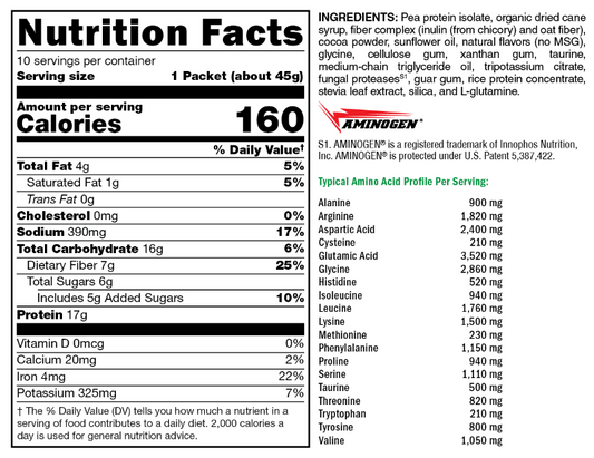 FIT Lean Food Creamy Chocolate 10 Servings