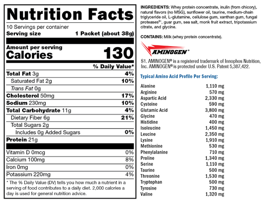 FIT Lean Food Whey Vanilla Delight 10 Servings