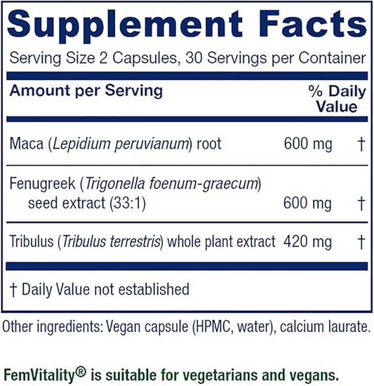 Fem Vitality 60 Capsules