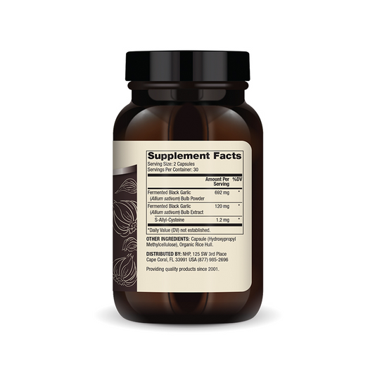Fermented Black Garlic 60 Capsules