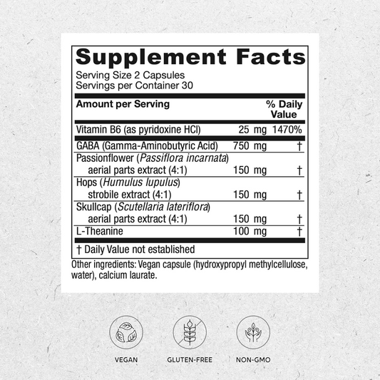 GABA Ease™ 60 Capsules