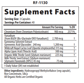 Glucose Balance Px 120 Capsules