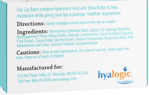 HA Lip Balm Jar 0.5 oz