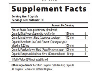 HTN 180 Px-Extra Strength 60 Capsules