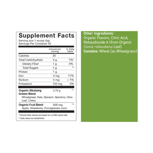 HeartGreens Green Apple 30 Servings