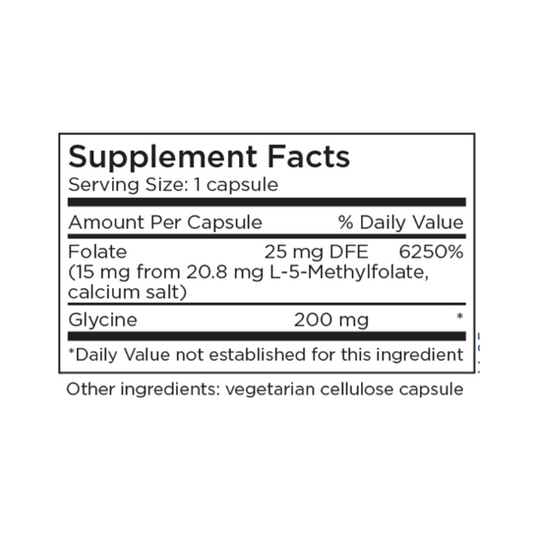 L-Methylfolate 15 mg 60 Capsules