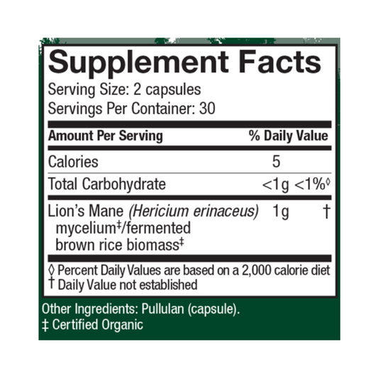 Lion's Mane 60 Capsules