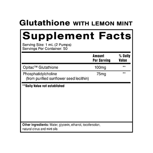 Liposomal Glutathione 1.7 fl oz