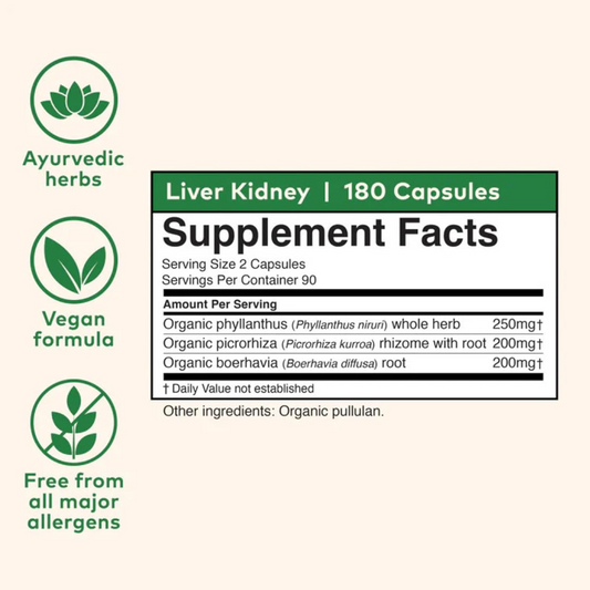 Liver Kidney 90 Capsules