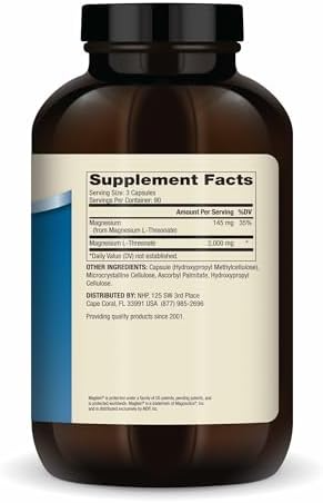 Magnesium L-Threonate 270 Capsules