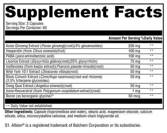 MedCaps Menopause™ 120 Capsules