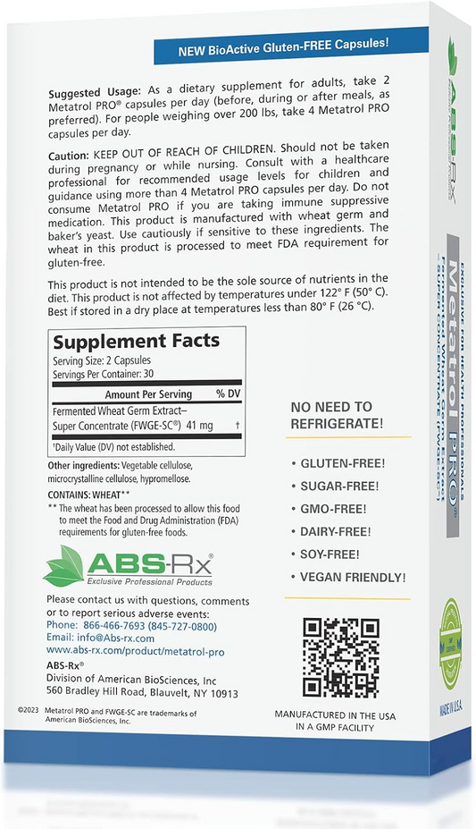 Metatrol PRO® 60 Capsules