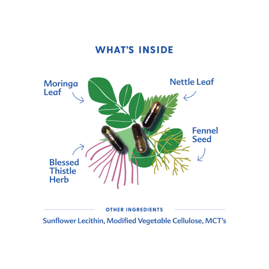 More Milk® Moringa 60 Capsules