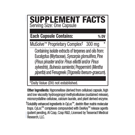 MuSolve SR 90 Capsules