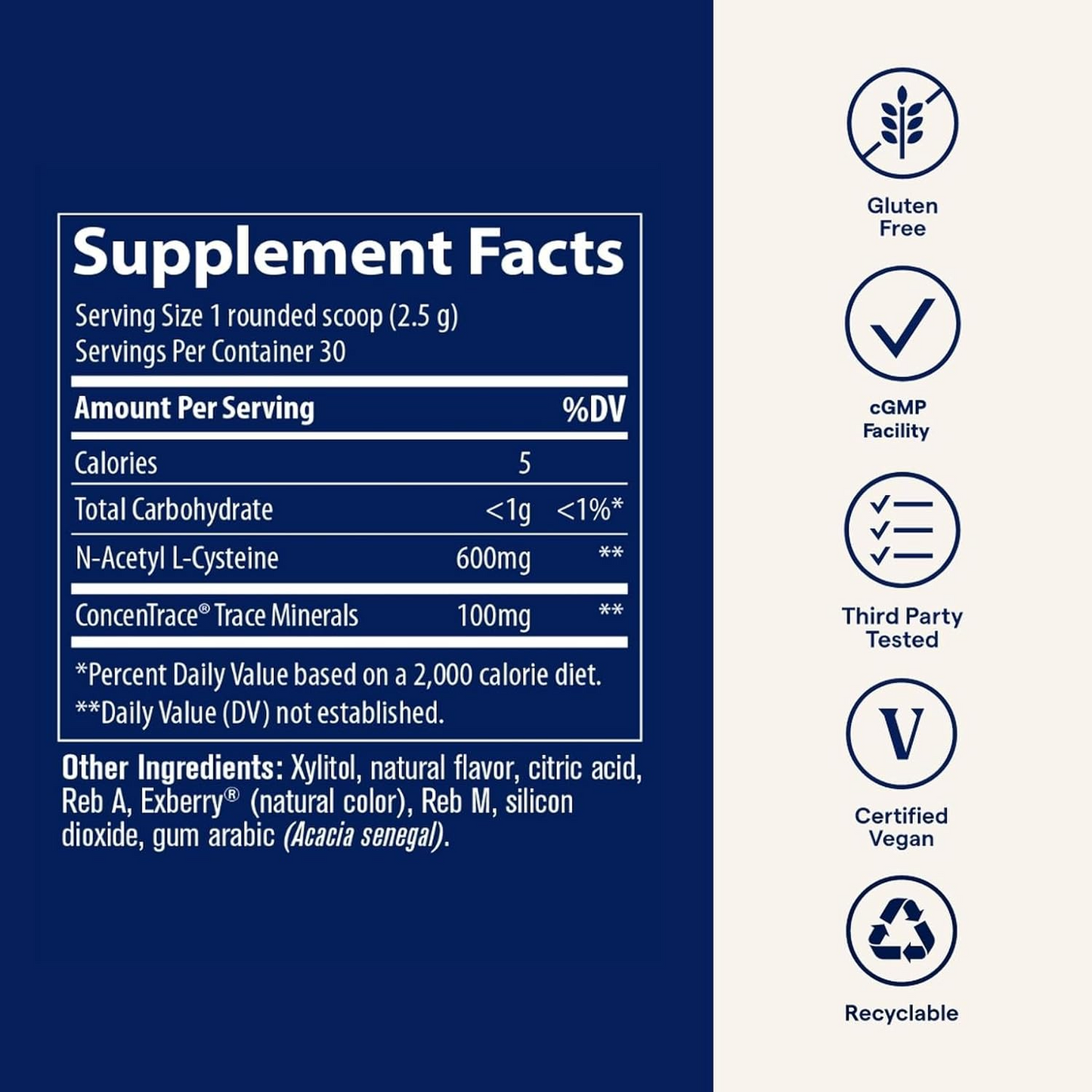NAC Powder Watermelon 30 Servings