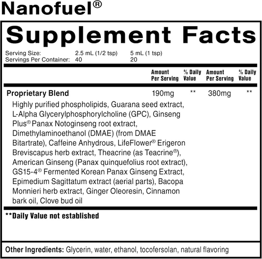 NanoFuel 3.38 fl oz