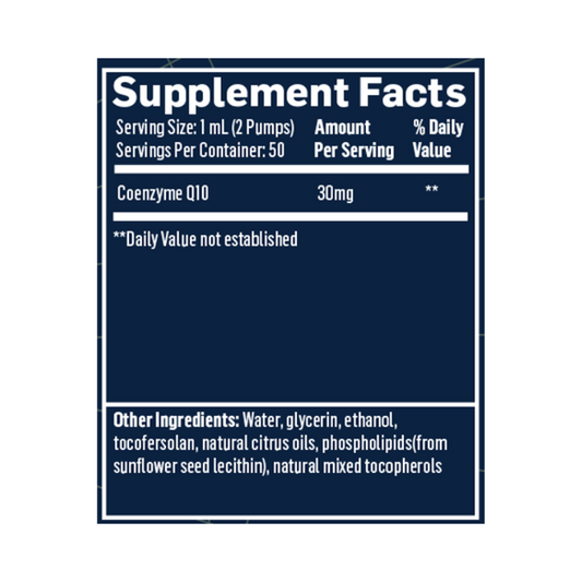 Nanoemulsified CoQ10 1.7 fl oz