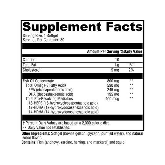 OmegaPure PRM 30 Softgels