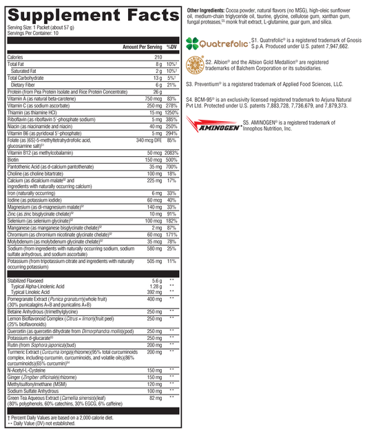 OptiCleanse® GHI Creamy Chocolate 10 Servings