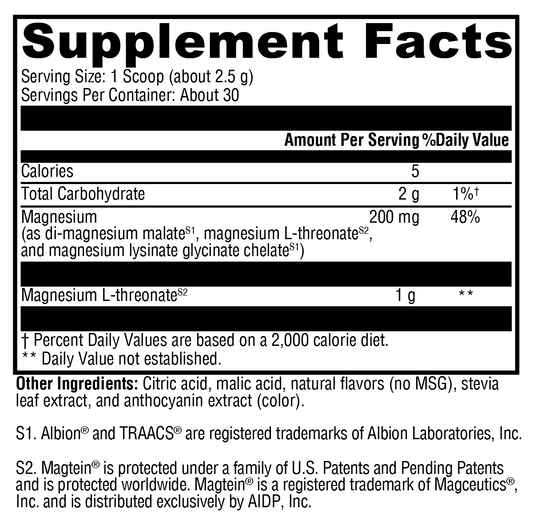 OptiMag® Neuro Mixed Berry 30 Servings